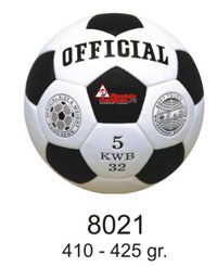 Мяч футбольный для отдыха Start Up E5121 бело/черный р.5