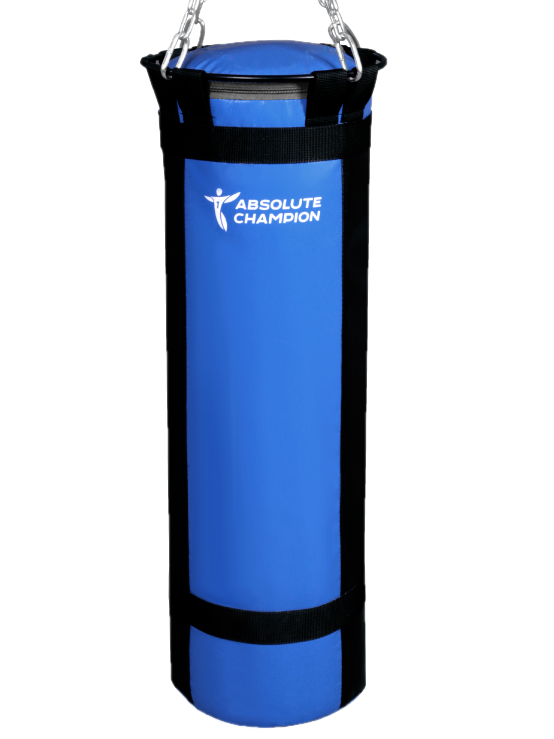 Мешок боксерский Стандарт плюс 20кг черно-синий