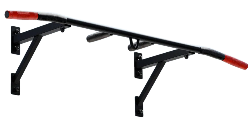 Турник настенный Aktiv 115см. с узким хватом черный разборный