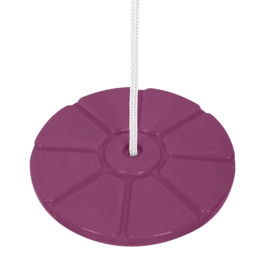 Тарзанка Будущий Чемпион (тарзанка с деревянной ручкой) цвет темно розовый