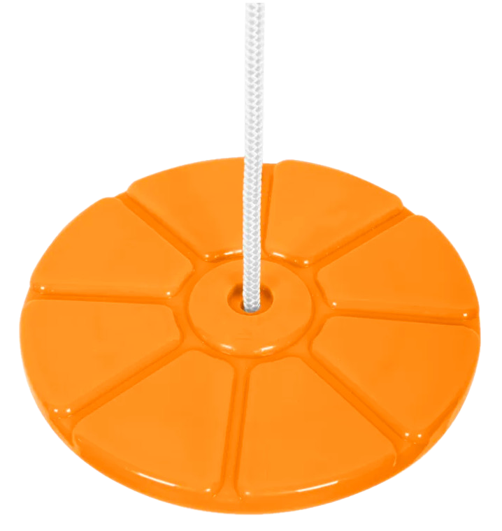 Тарзанка Чемпион (оранжевый) с кольцом детским