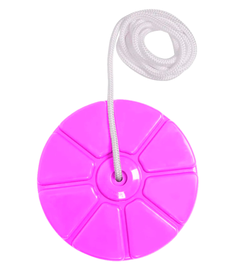 Тарзанка Чемпион (розовый) с кольцом детским